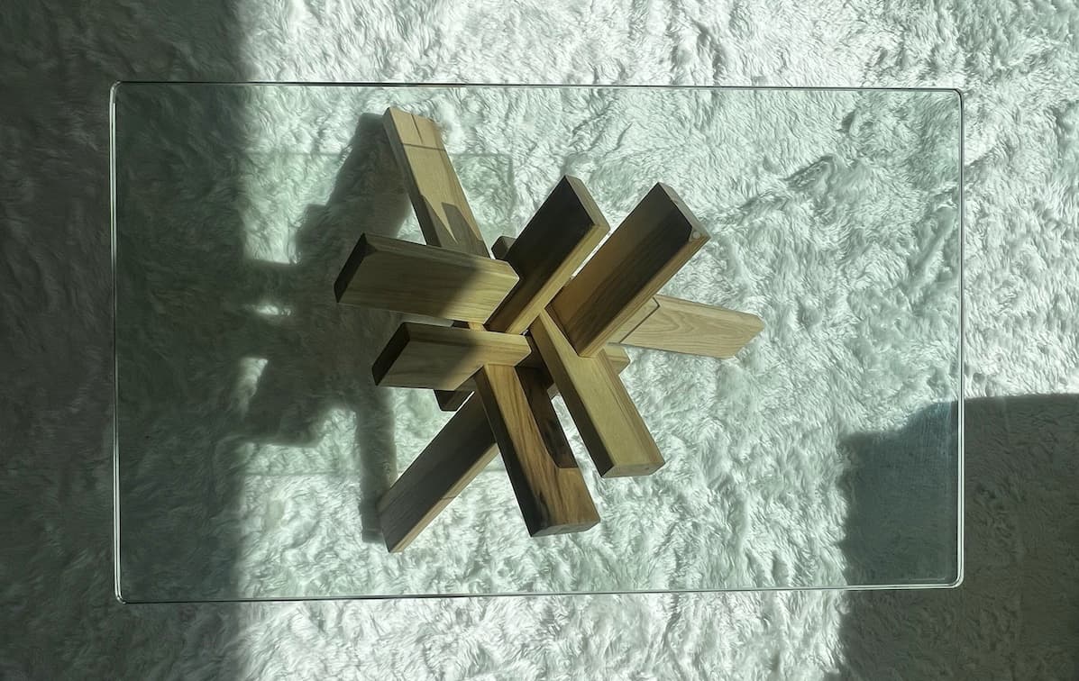 Dashidar table — full view showing craftsmanship and finish